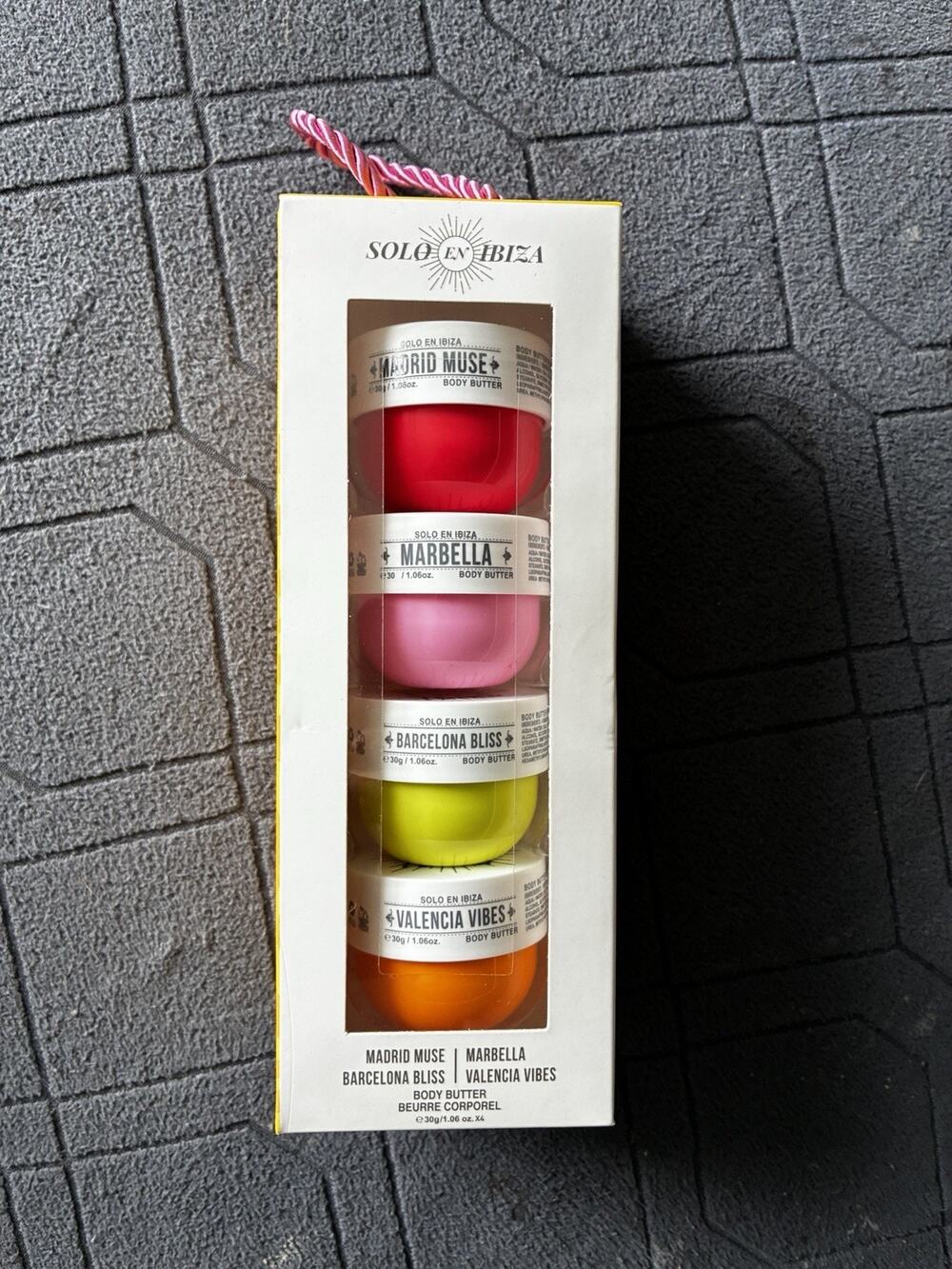 Solo En Ibiza Body Butter Gift Set 4pc Madrid Marbella Barcelona Valencia | NIB